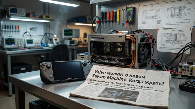 Valve молчит о новом Steam Machine. Когда ждать?